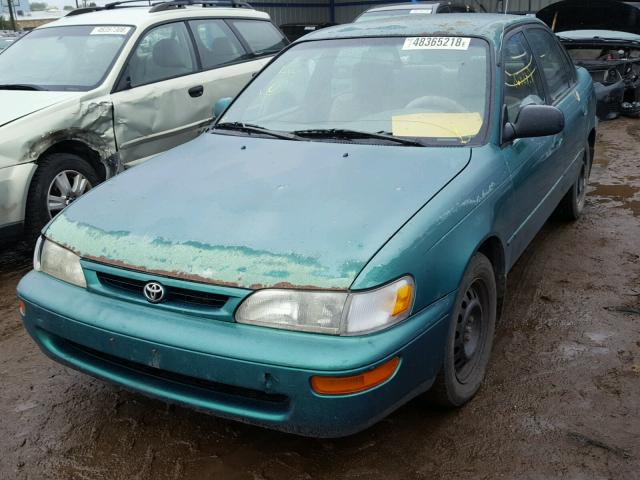 1NXBB02E8VZ542714 - 1997 TOYOTA COROLLA DX GREEN photo 2