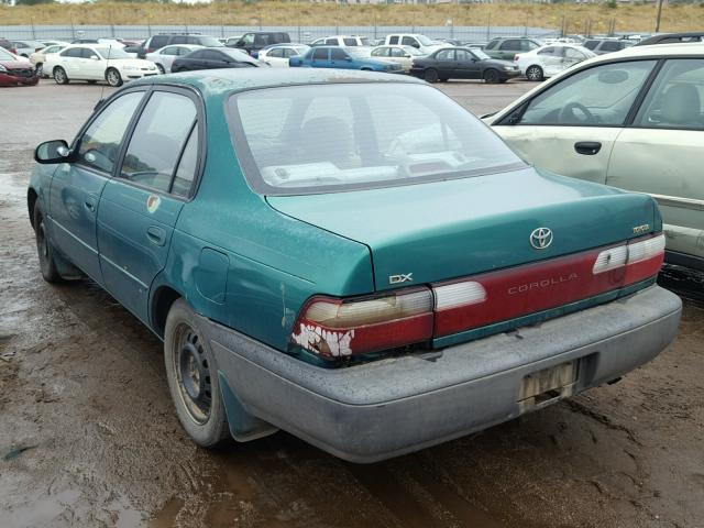 1NXBB02E8VZ542714 - 1997 TOYOTA COROLLA DX GREEN photo 3