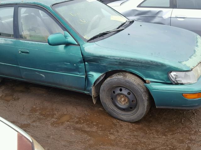 1NXBB02E8VZ542714 - 1997 TOYOTA COROLLA DX GREEN photo 9