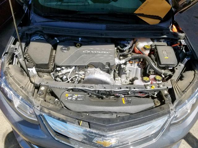 1G1RC6S52JU129113 - 2018 CHEVROLET VOLT LT GRAY photo 7