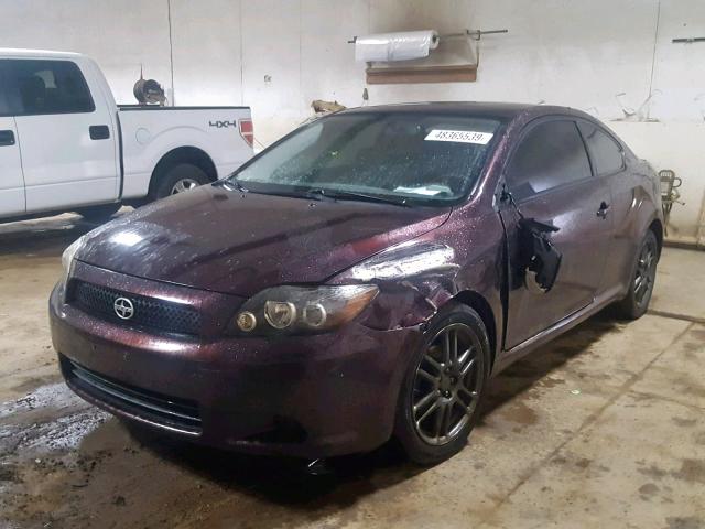 JTKDE167690289579 - 2009 TOYOTA SCION TC იასამნისფერი ფოტო 2