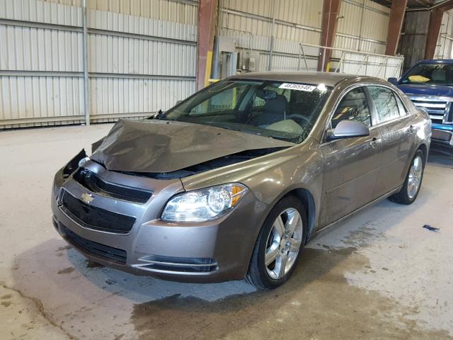 1G1ZC5E01CF317803 - 2012 CHEVROLET MALIBU 1LT 棕色 照片 2