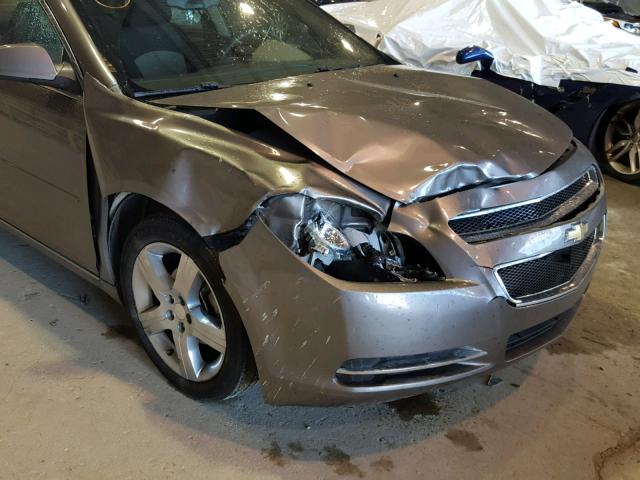 1G1ZC5E01CF317803 - 2012 CHEVROLET MALIBU 1LT 棕色 照片 9