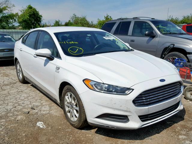 3FA6P0G73GR126832 - 2016 FORD FUSION S WHITE photo 1