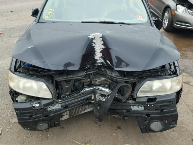 YV1RS547962521683 - 2006 VOLVO S60 T5 BLACK photo 7