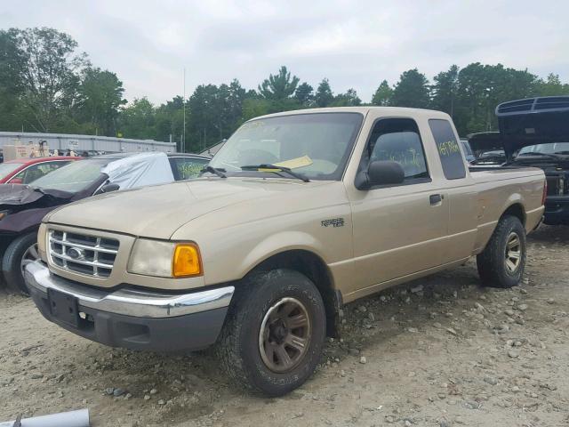 1FTYR14U21TA31925 - 2001 FORD RANGER SUP BROWN photo 2