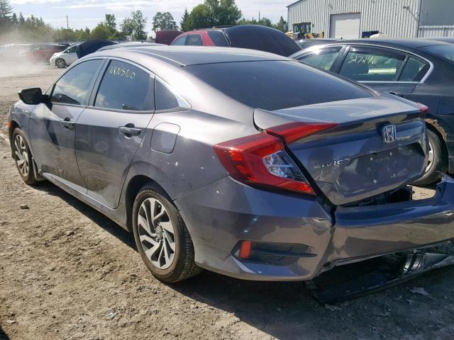 2HGFC2F80HH022311 - 2017 HONDA CIVIC EX GRAY photo 3