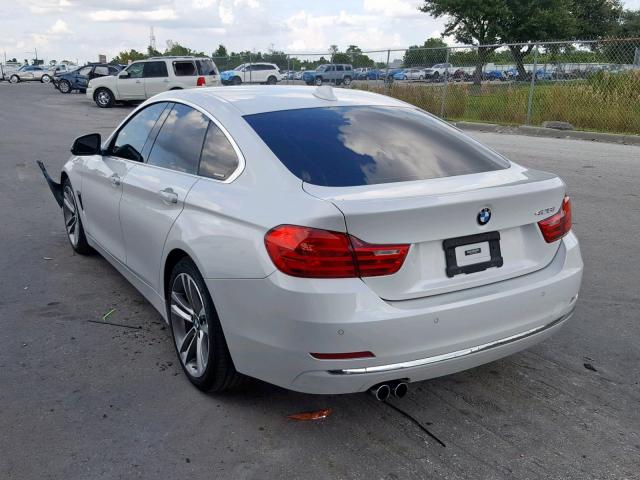WBA4A9C53GG508455 - 2016 BMW 428 I GRAN WHITE photo 3