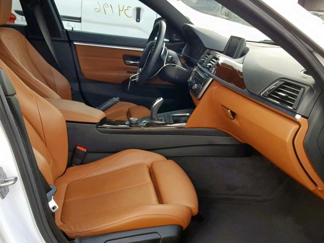 WBA4A9C53GG508455 - 2016 BMW 428 I GRAN WHITE photo 5