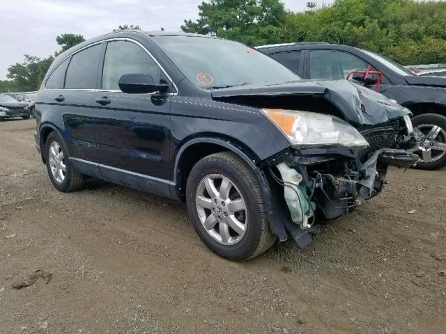 JHLRE48788C033181 - 2008 HONDA CR-V EXL BLACK photo 1