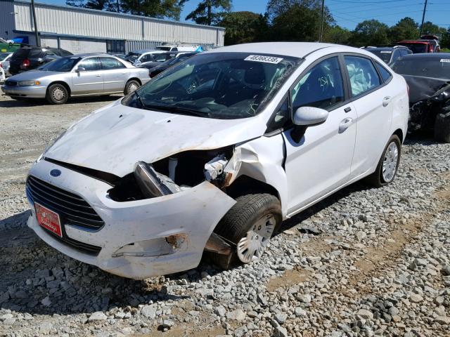 3FADP4AJ1JM108305 - 2018 FORD FIESTA S WHITE photo 2