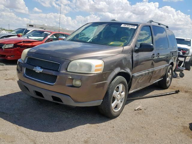 1GNDV33128D134822 - 2008 CHEVROLET UPLANDER L CHARCOAL photo 2