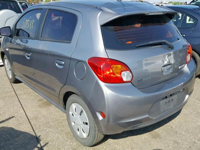 ML32A3HJ7FH047866 - 2015 MITSUBISHI MIRAGE DE GRAY photo 3