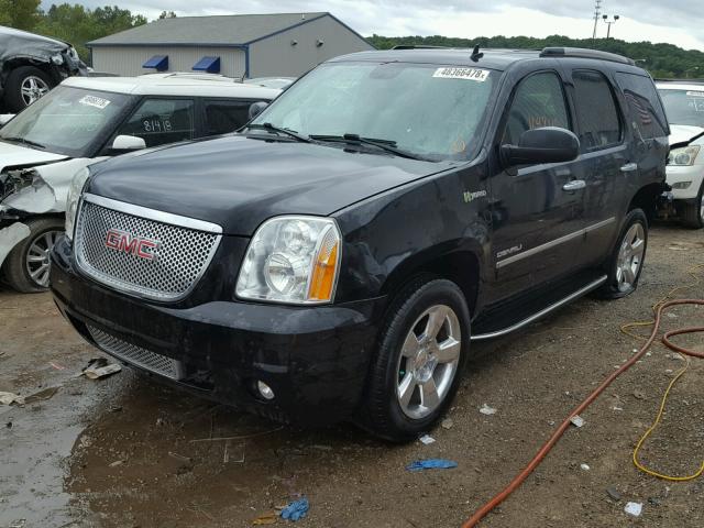 1GKS2GEJ6BR109496 - 2011 GMC YUKON DENA BLACK photo 2