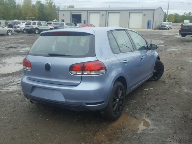 WVWDB7AJ3BW333210 - 2011 VOLKSWAGEN GOLF 蓝色 照片 4