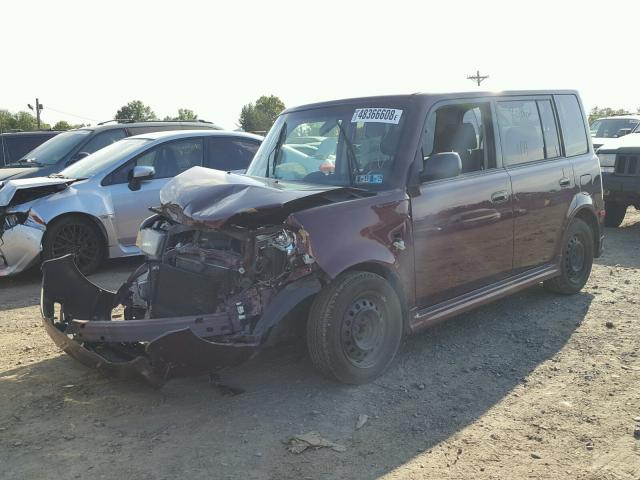 JTLKT324540156546 - 2004 TOYOTA SCION XB Күлгін фото 2