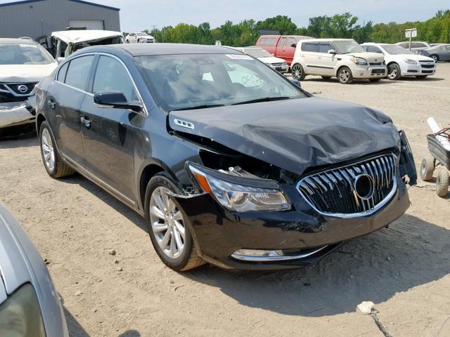 1G4GB5G37GF158862 - 2016 BUICK LACROSSE BLACK photo 1