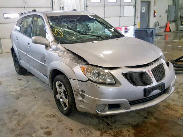 5Y2SM67826Z406197 - 2006 PONTIAC VIBE SILVER photo 1