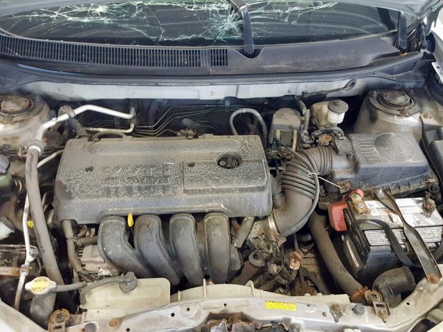 5Y2SM67826Z406197 - 2006 PONTIAC VIBE SILVER photo 7