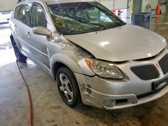 5Y2SM67826Z406197 - 2006 PONTIAC VIBE SILVER photo 9