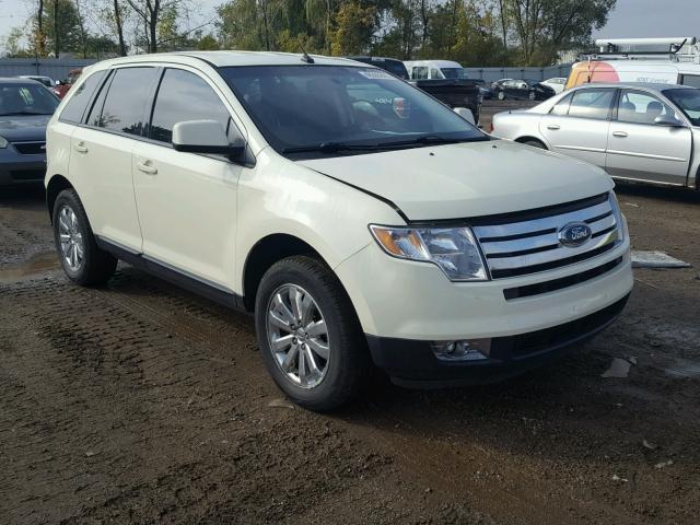 2FMDK48C78BA07213 - 2008 FORD EDGE SEL WHITE photo 1