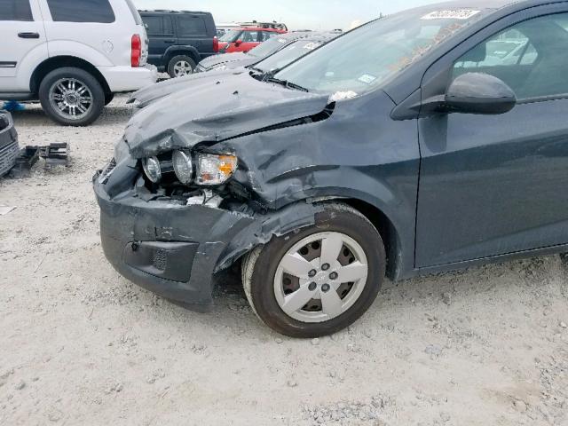 1G1JA5SH3G4104396 - 2016 CHEVROLET SONIC LS 黑色 照片 10