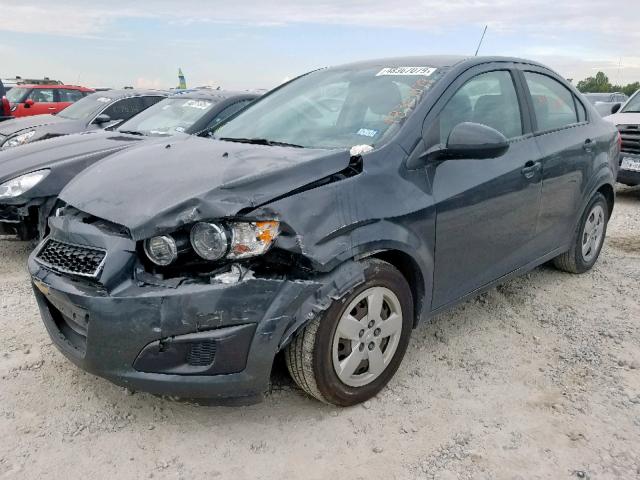 1G1JA5SH3G4104396 - 2016 CHEVROLET SONIC LS 黑色 照片 2