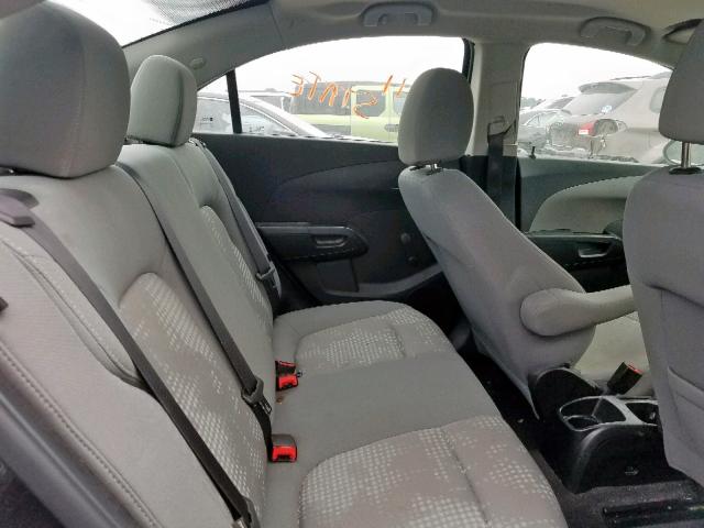 1G1JA5SH3G4104396 - 2016 CHEVROLET SONIC LS 黑色 照片 6