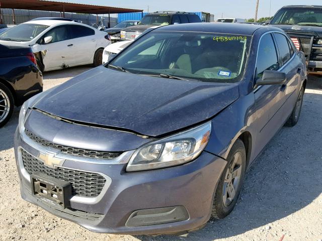 1G11B5SL9FF329586 - 2015 CHEVROLET MALIBU LS BLUE photo 2