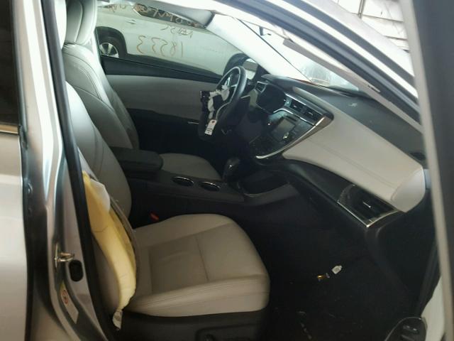 4T1BK1EB8GU236428 - 2016 TOYOTA AVALON XLE SILVER photo 5