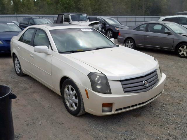 1G6DP567950131257 - 2005 CADILLAC CTS HI FEA WHITE photo 1