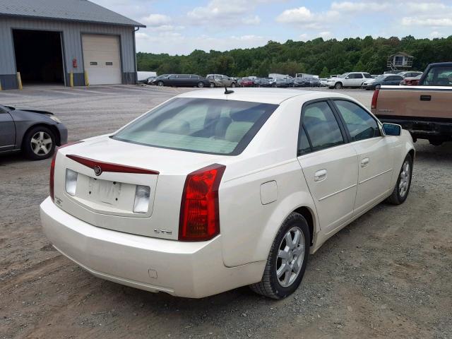 1G6DP567950131257 - 2005 CADILLAC CTS HI FEA WHITE photo 4