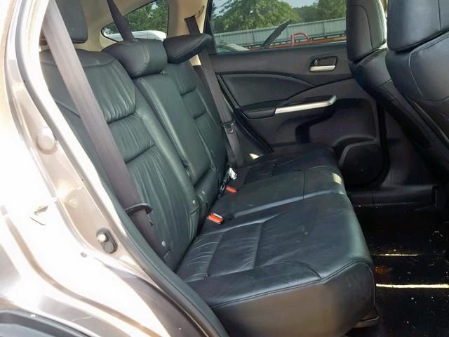 5J6RM4H76CL018116 - 2012 HONDA CR-V EXL BROWN photo 6