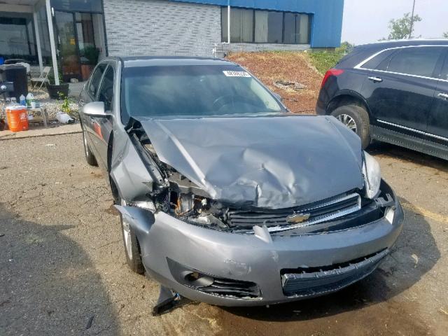 2G1WC583481206735 - 2008 CHEVROLET IMPALA LT GRAY photo 1