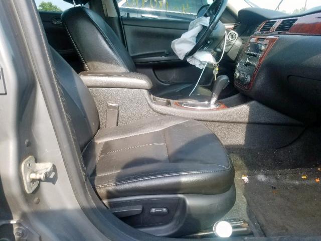 2G1WC583481206735 - 2008 CHEVROLET IMPALA LT GRAY photo 5