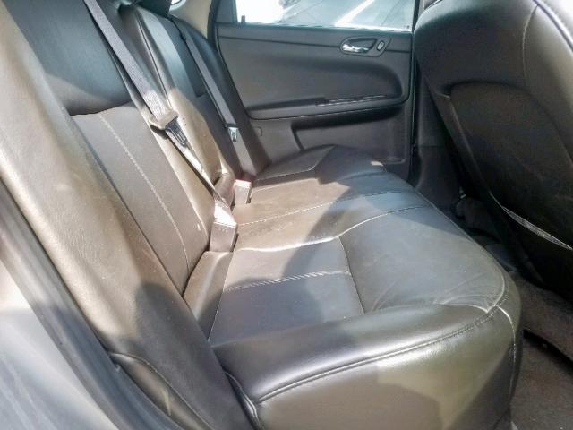 2G1WC583481206735 - 2008 CHEVROLET IMPALA LT GRAY photo 6