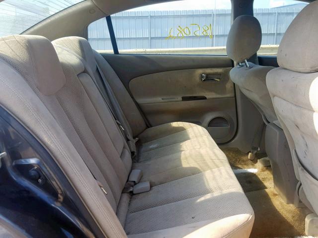 1N4BL11D85N430883 - 2005 NISSAN ALTIMA SE GRAY photo 6