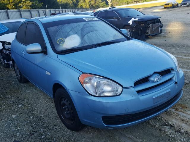 KMHCM3AC6AU170932 - 2010 HYUNDAI ACCENT BLU BLUE photo 1