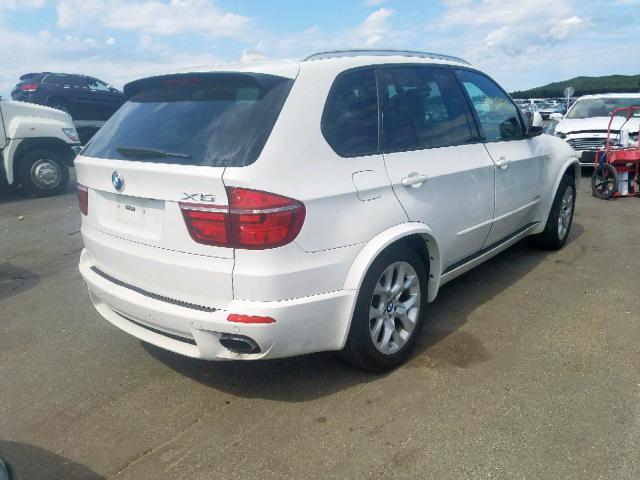 5UXZV8C57CL426168 - 2012 BMW X5 XDRIVE5 WHITE photo 4