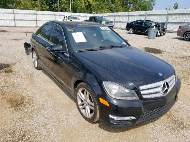 WDDGF4HB4DR300819 - 2013 MERCEDES-BENZ C 250 BLACK photo 1