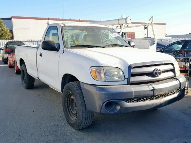 5TBJU32136S474183 - 2006 TOYOTA TUNDRA WHITE photo 1