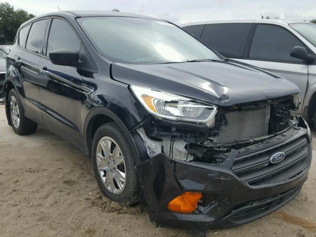 1FMCU0F77HUA20140 - 2017 FORD ESCAPE S BLACK photo 1