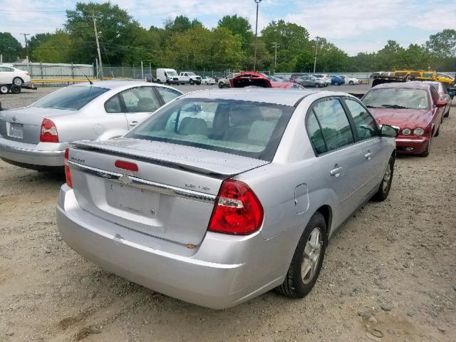 1G1ZT52885F296672 - 2005 CHEVROLET MALIBU LS SILVER photo 4