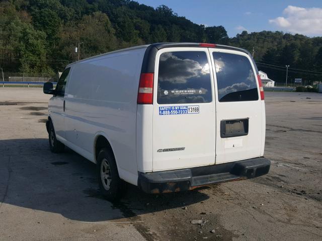 1GCFG15X781122300 - 2008 CHEVROLET EXPRESS G1 WHITE photo 3