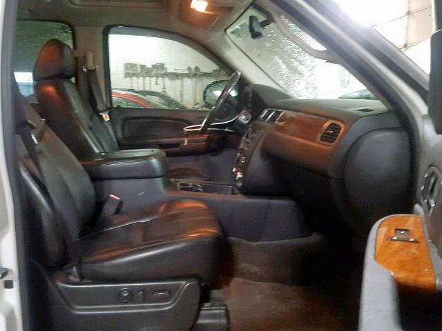 1GKFK13087J121969 - 2007 GMC YUKON WHITE photo 5