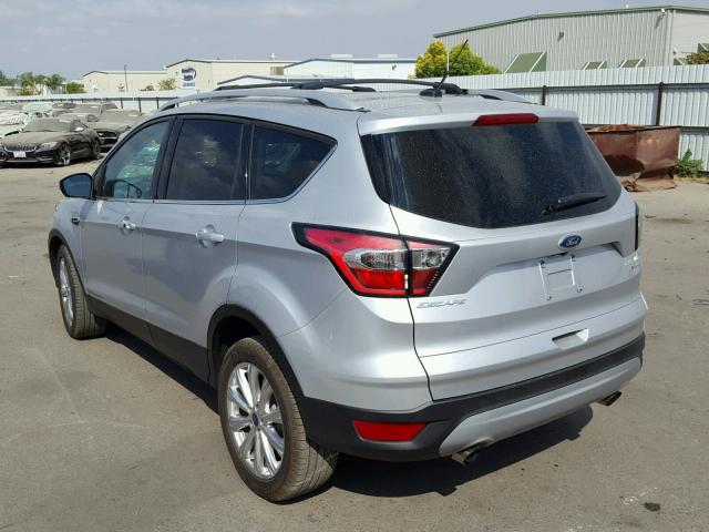 1FMCU0JD2HUD20293 - 2017 FORD ESCAPE TIT SILVER photo 3