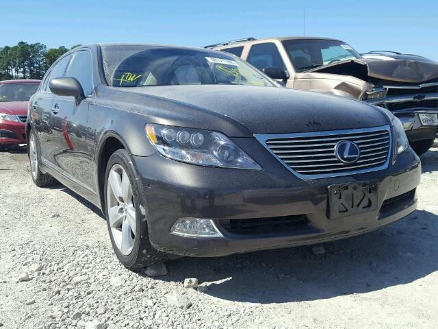 JTHDU46F695009888 - 2009 LEXUS LS 600HL CHARCOAL photo 1