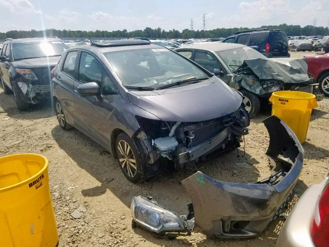 3HGGK5H82FM733061 - 2015 HONDA FIT EX CHARCOAL photo 1