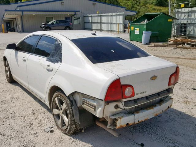 1G1ZC5E19BF264842 - 2011 CHEVROLET MALIBU 1LT 白色 照片 3