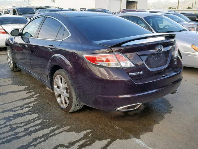 1YVHZ8CB4A5M48924 - 2010 MAZDA 6 S BLACK photo 3